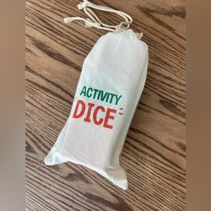 Toddler activity dice
